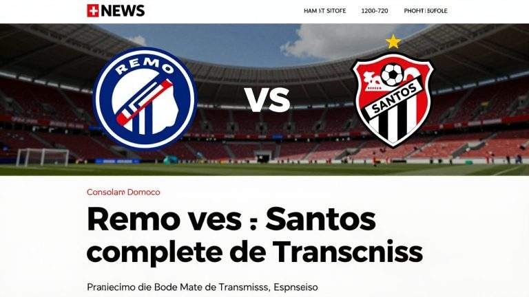 Remo versus Santos onde assistir: guia completo de transmissão e escalações prováveis para o clássico da rodada