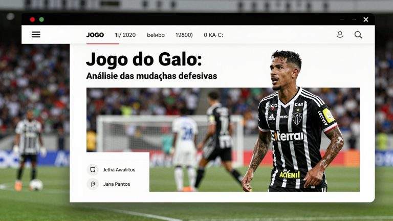 Jogo do Galo: análise das mudanças defensivas do Atlético Mineiro para fechar espaços no meio