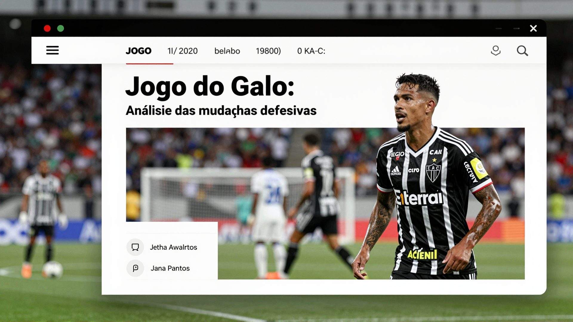 Jogo do Galo: análise das mudanças defensivas do Atlético Mineiro para fechar espaços no meio