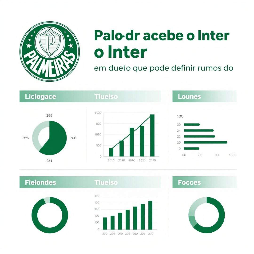 Infográfico - Palmeiras recebe o Inter em duelo que pode definir rumos do título do Brasileirão