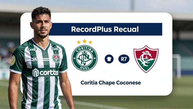 Coritiba contra Chapecoense: RecordPlus e R7 transmitem duelo da Série B com foco no acesso