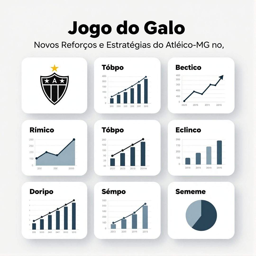 Infográfico - Jogo do Galo: Novos Reforços e Estratégias do Atlético-MG no Campeonato Brasileiro