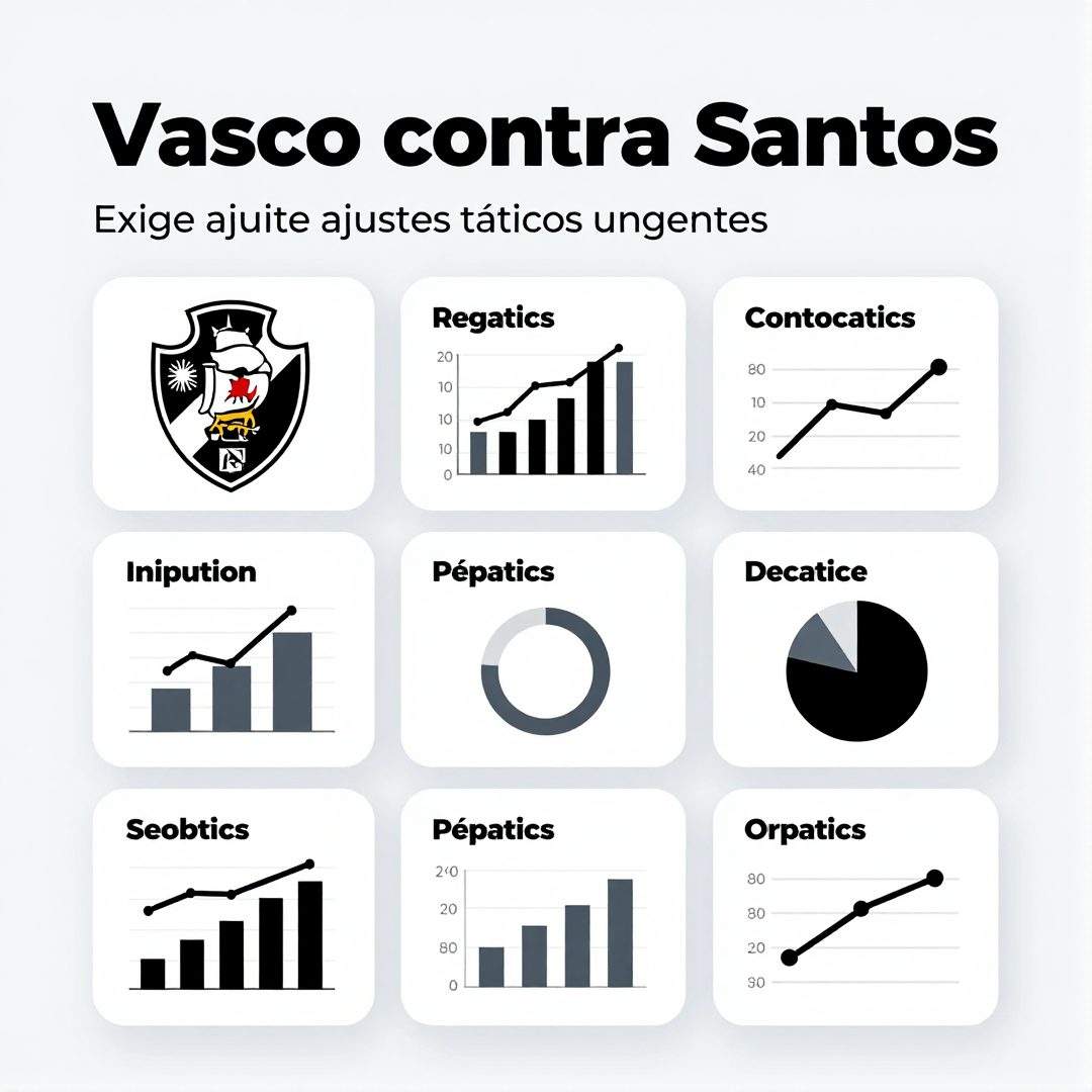 Infográfico - Vasco contra Santos exige ajustes táticos urgentes para alvineca buscar pontos cruciais no interior