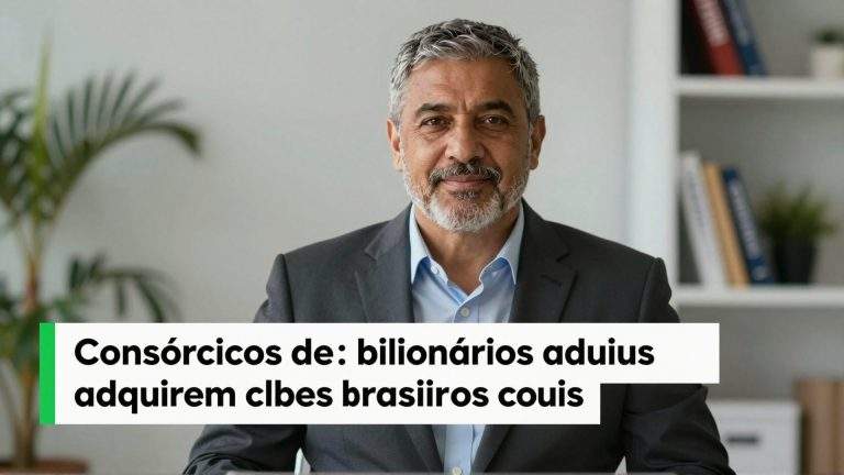 Consórcios de bilionários adquirem clubes brasileiros enquanto o futebol vira ativo financeiro