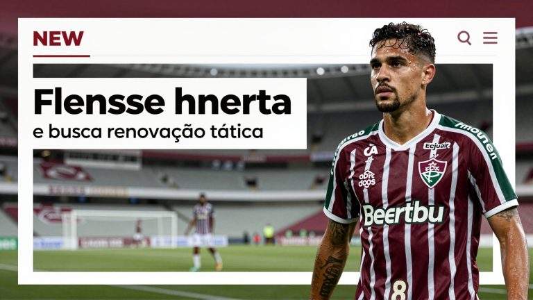 Fluminense enfrenta pressão técnica e busca renovação tática para superar crise no Brasileirão
