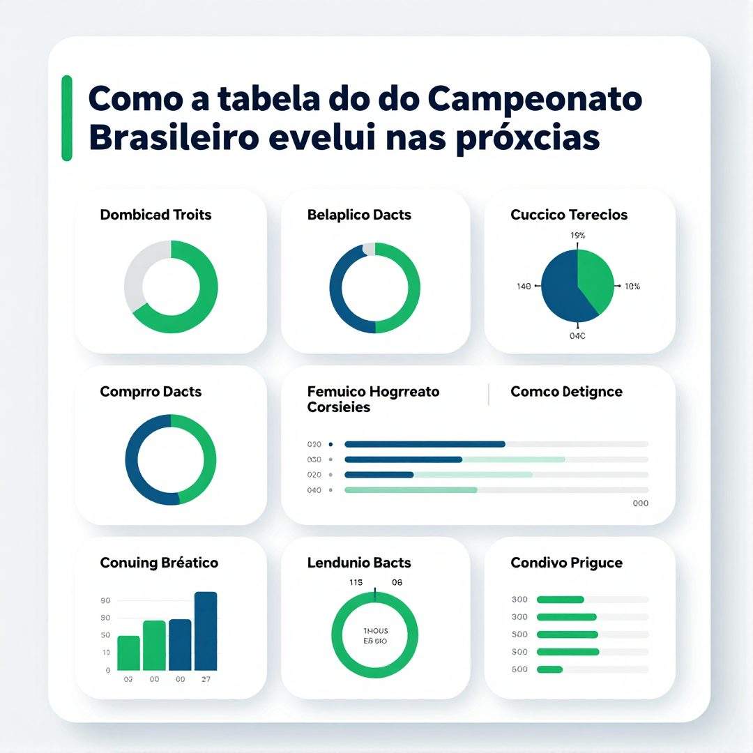 Infográfico - Como a tabela do Campeonato Brasileiro evolui nas próximas rodadas e os desafios dos clubes do G4