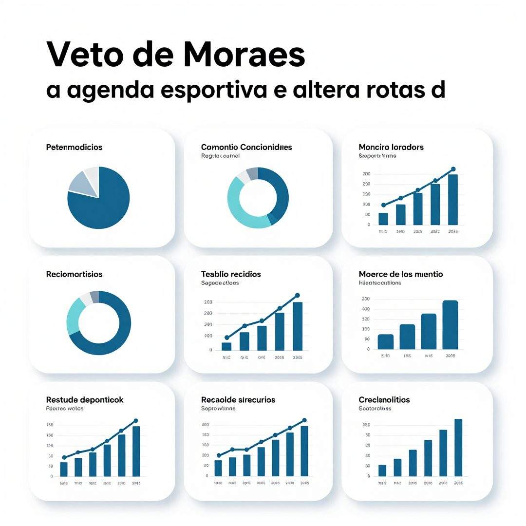 Infográfico - Veto de Moraes recalibra a agenda esportiva e altera rotas dos clubes brasileiros