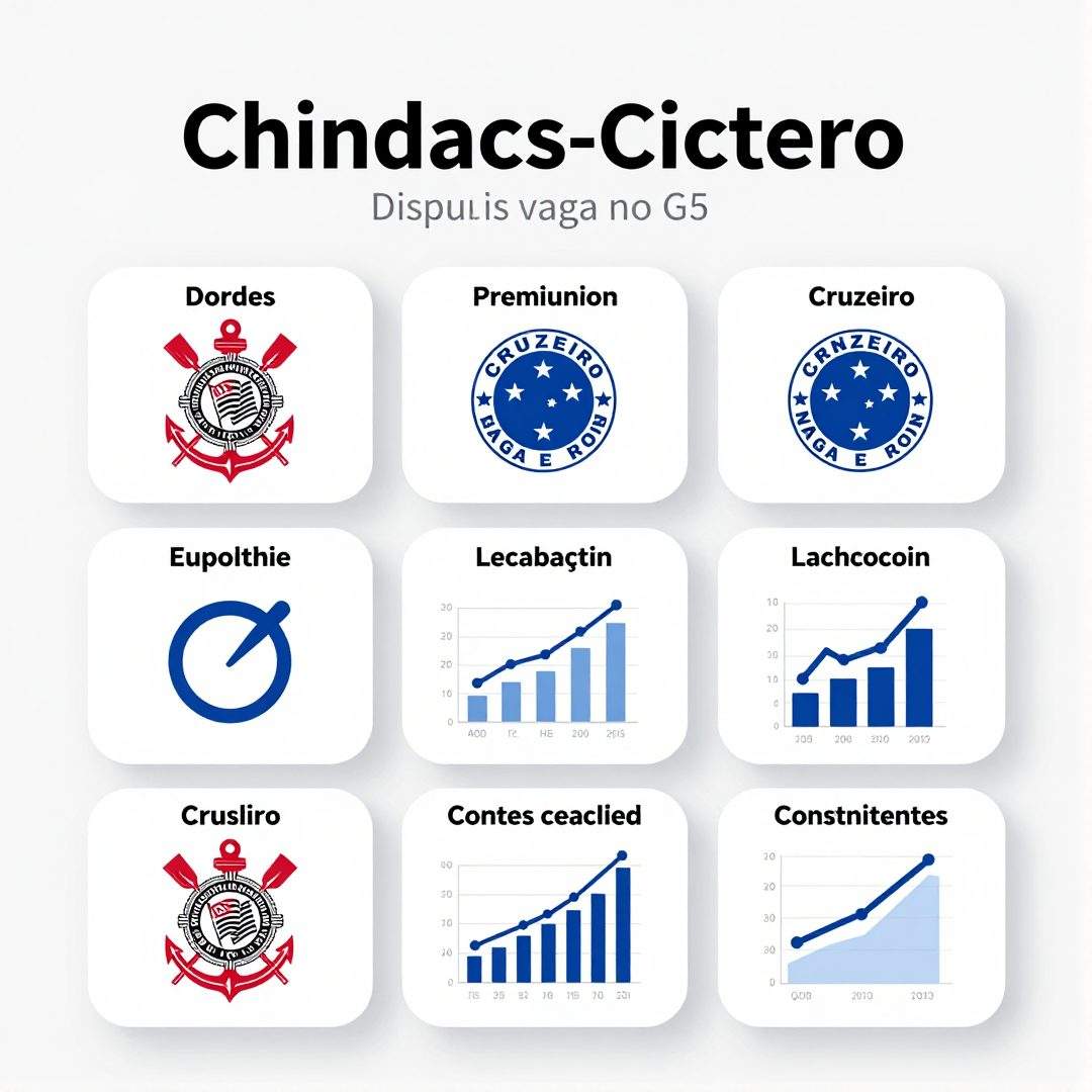 Infográfico - Corinthians e Cruzeiro disputam vaga no G5 com jogo decisivo que pode mudar o rumo do campeonato