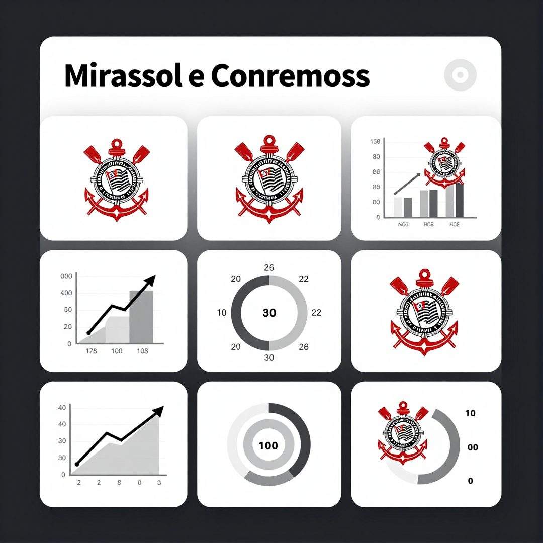 Infográfico - Mirassol e Corinthians se enfrentam em duelo decisivo com mudanças táticas importantes
