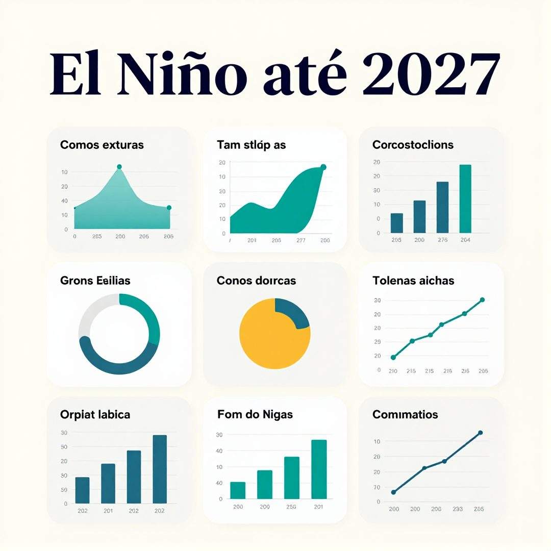 Infográfico - El Niño até 2027: como as chuvas extremas vão alterar calendários e estádios do Brasileirão