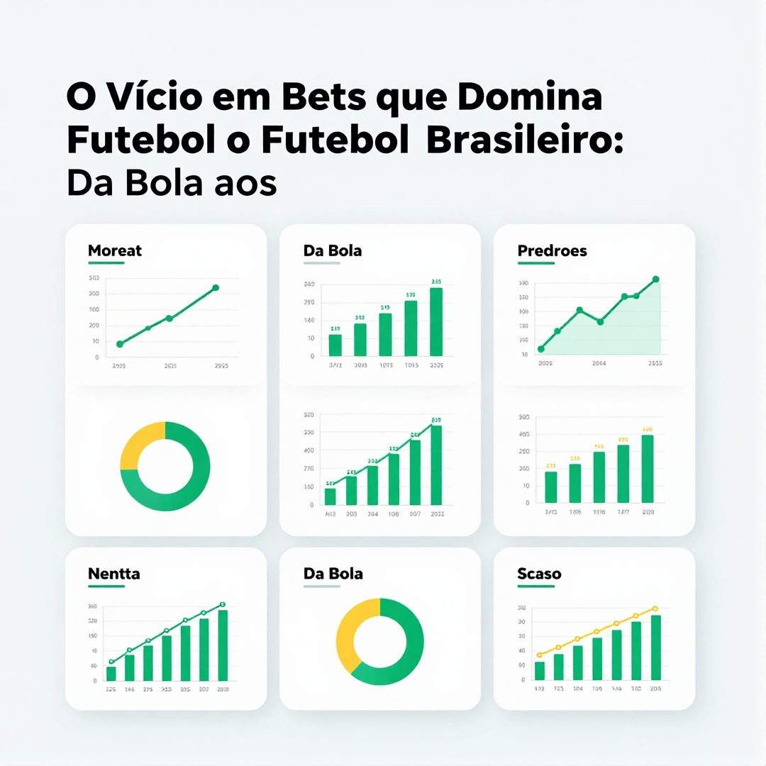 Infográfico - O Vício em Bets que Domina o Futebol Brasileiro: Da Bola aos Estádios