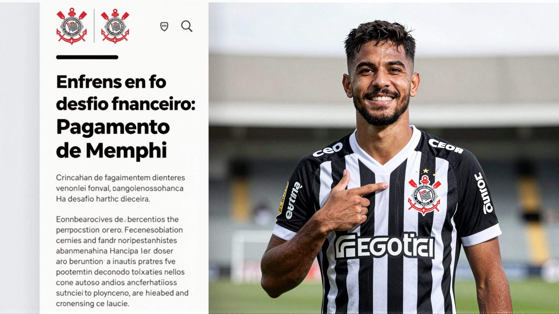 Corinthians enfrenta desafio financeiro: pagamento de Memphis Depay e impactos na equipe