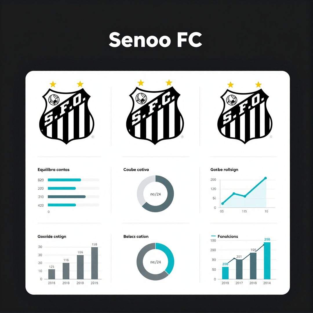 Infográfico - Santos FC: como o clube paulista equilibra contas e renova elenco para voltar à elite nacional