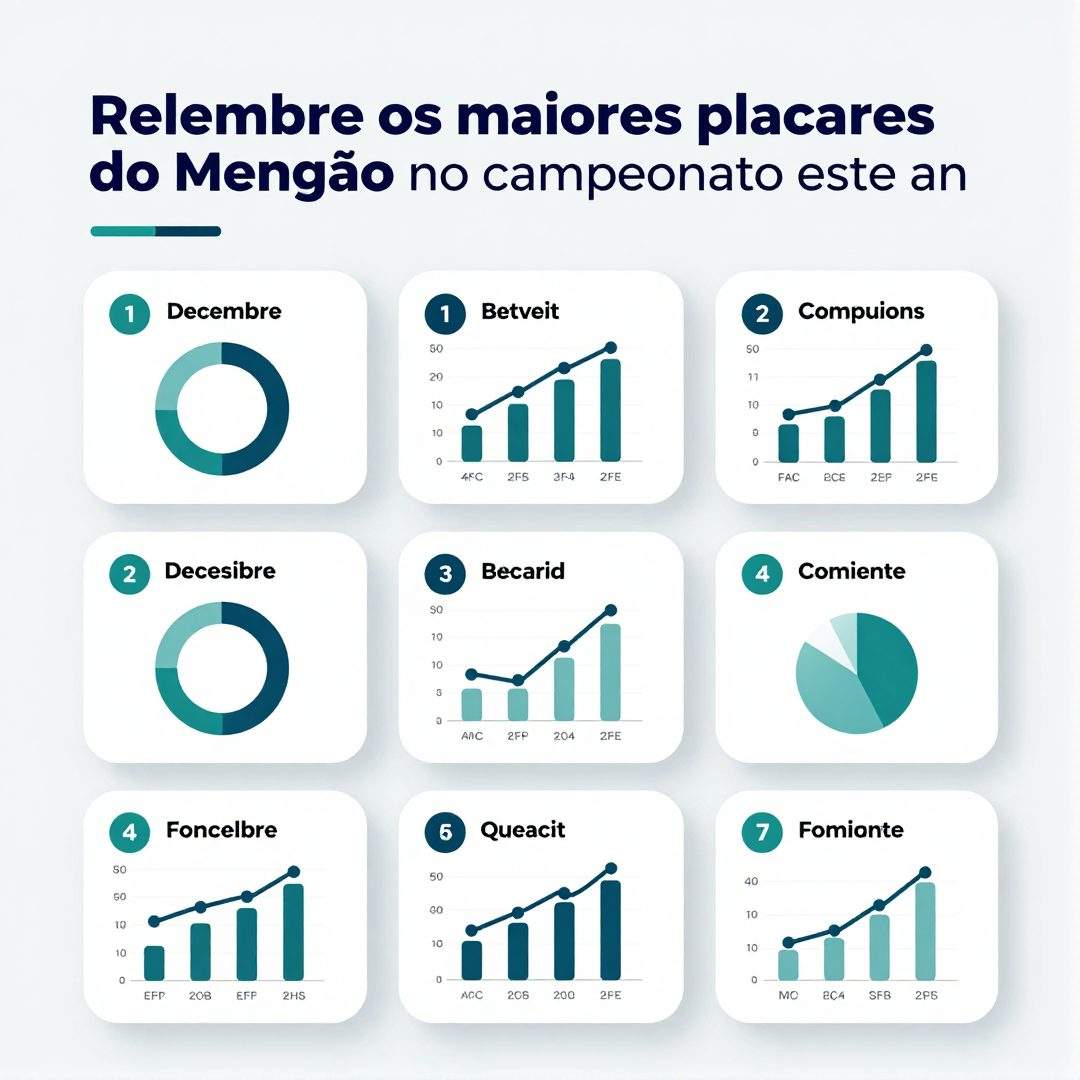Infográfico - Relembre os maiores placares do Mengão no campeonato este ano