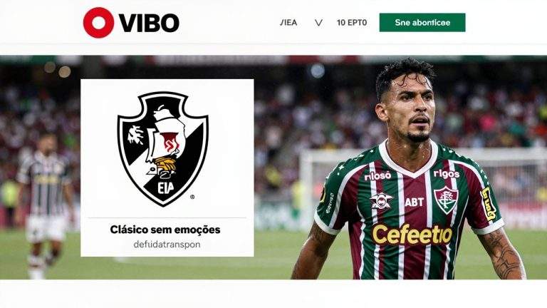 Vasco x Fluminense: Clássico sem emoções e defesa intransponível decidem empate em 0 a 0