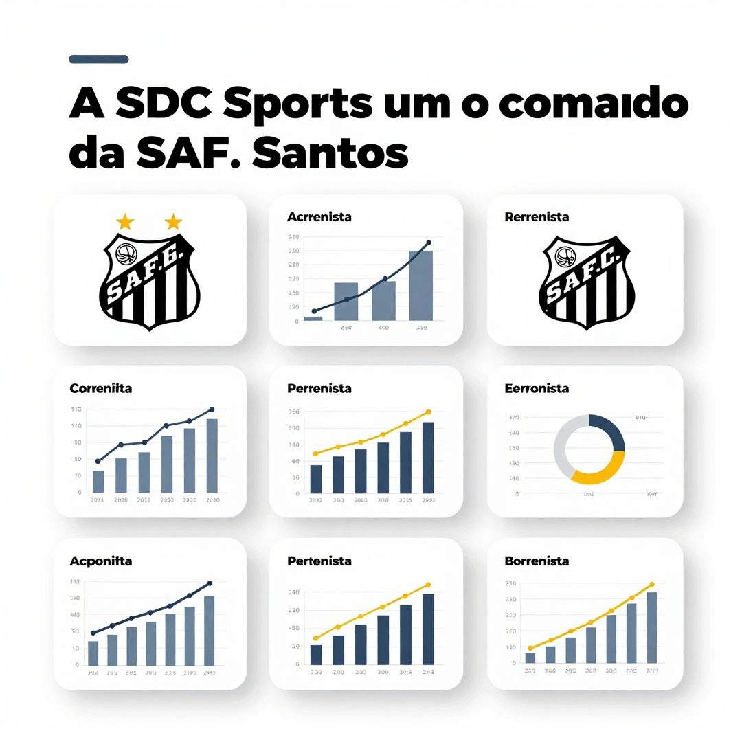 Infográfico - A SDC Sports assume o comando da SAF do Santos: entrevista exclusiva revela planos de renascimento alvinegro