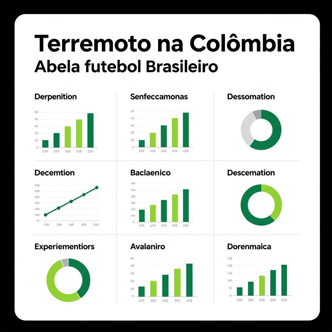 Infográfico - Terremoto na Colômbia abala futebol brasileiro: impacto em jogadores, mercado e destaque para o Paysandu no Série C
