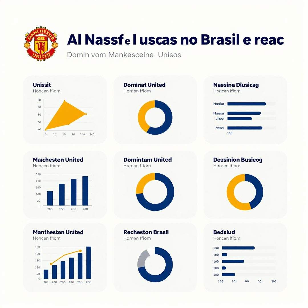 Infográfico - Al Nassr e Manchester United dominam buscas no Brasil e reacendem debates sobre futebol europeu