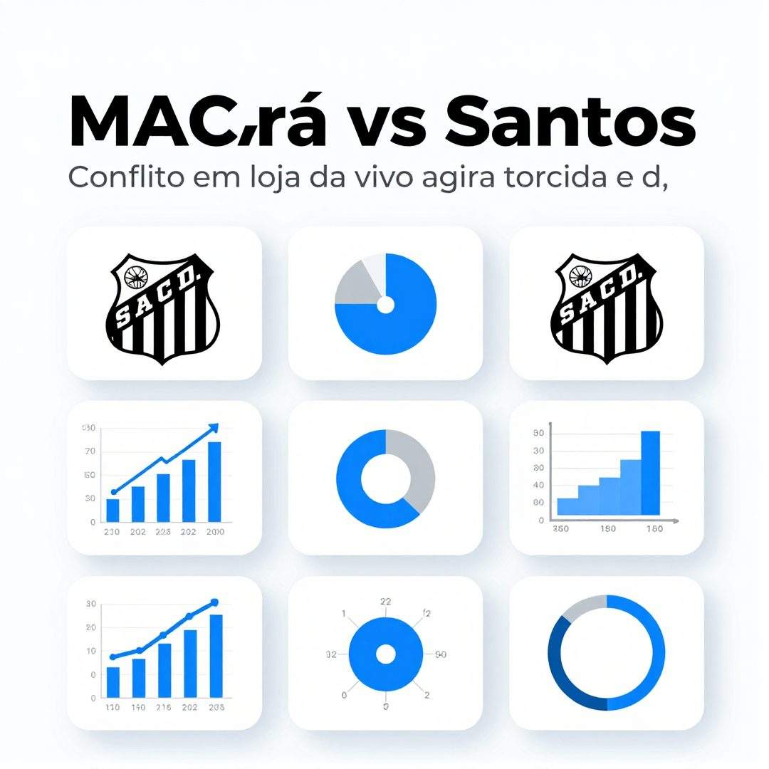 Infográfico - MACará vs Santos: Conflito em loja da Vivo agita torcida e define o clima para a decisão do norte