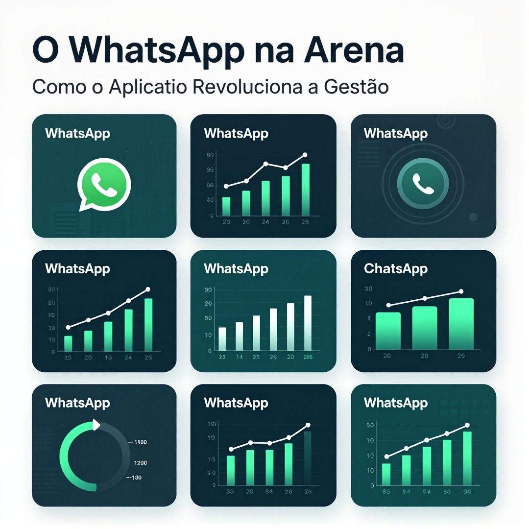 Infográfico - O WhatsApp na Arena: Como o Aplicativo Revoluciona a Gestão de Elencos no Futebol Brasileiro