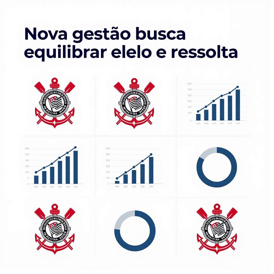 Infográfico - Corinthians: a nova gestão busca equilibrar elenco e resultados na elite brasileira