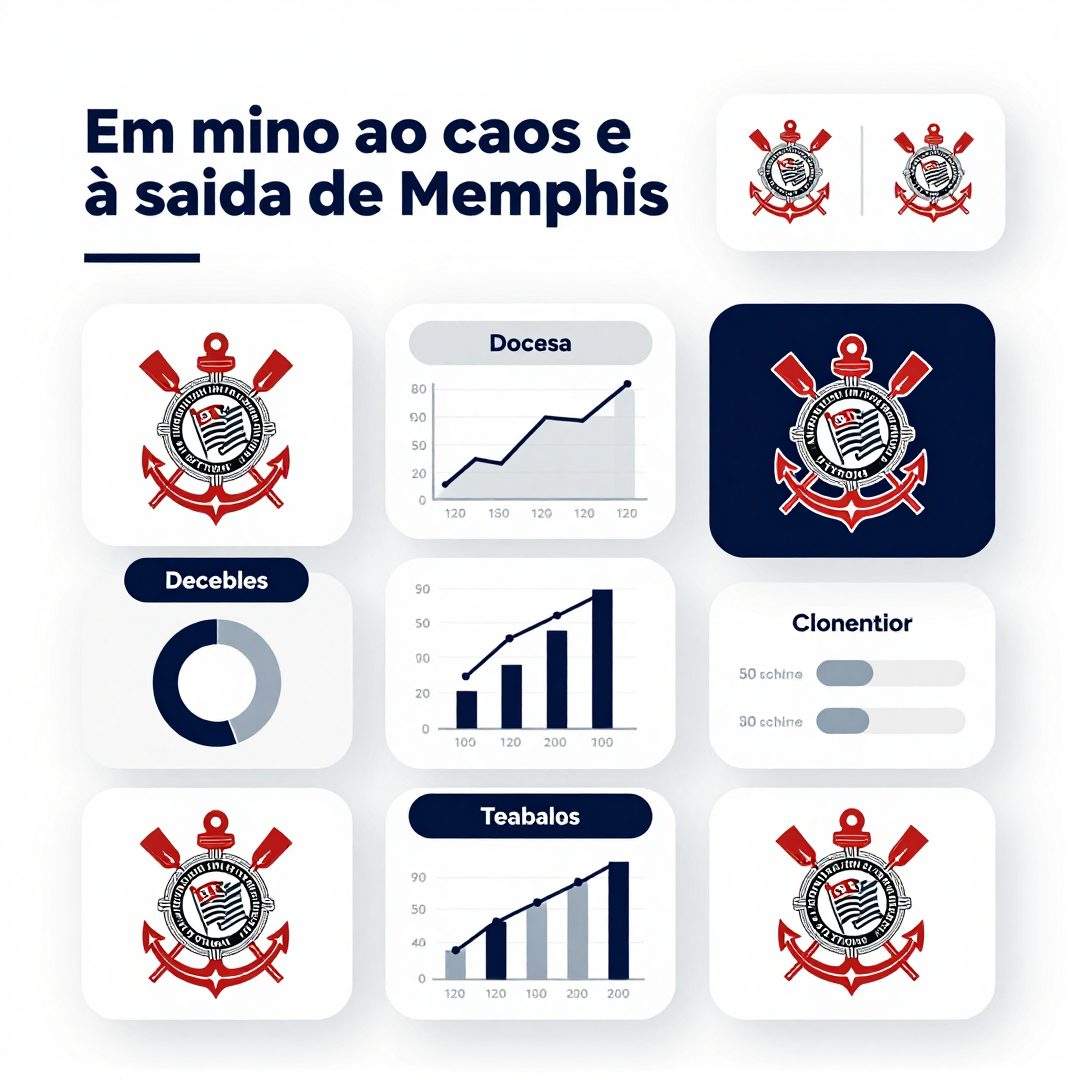 Infográfico - Em meio ao caos e à saída de Memphis, Corinthians vence desafio mental com empate sólido na Argentina