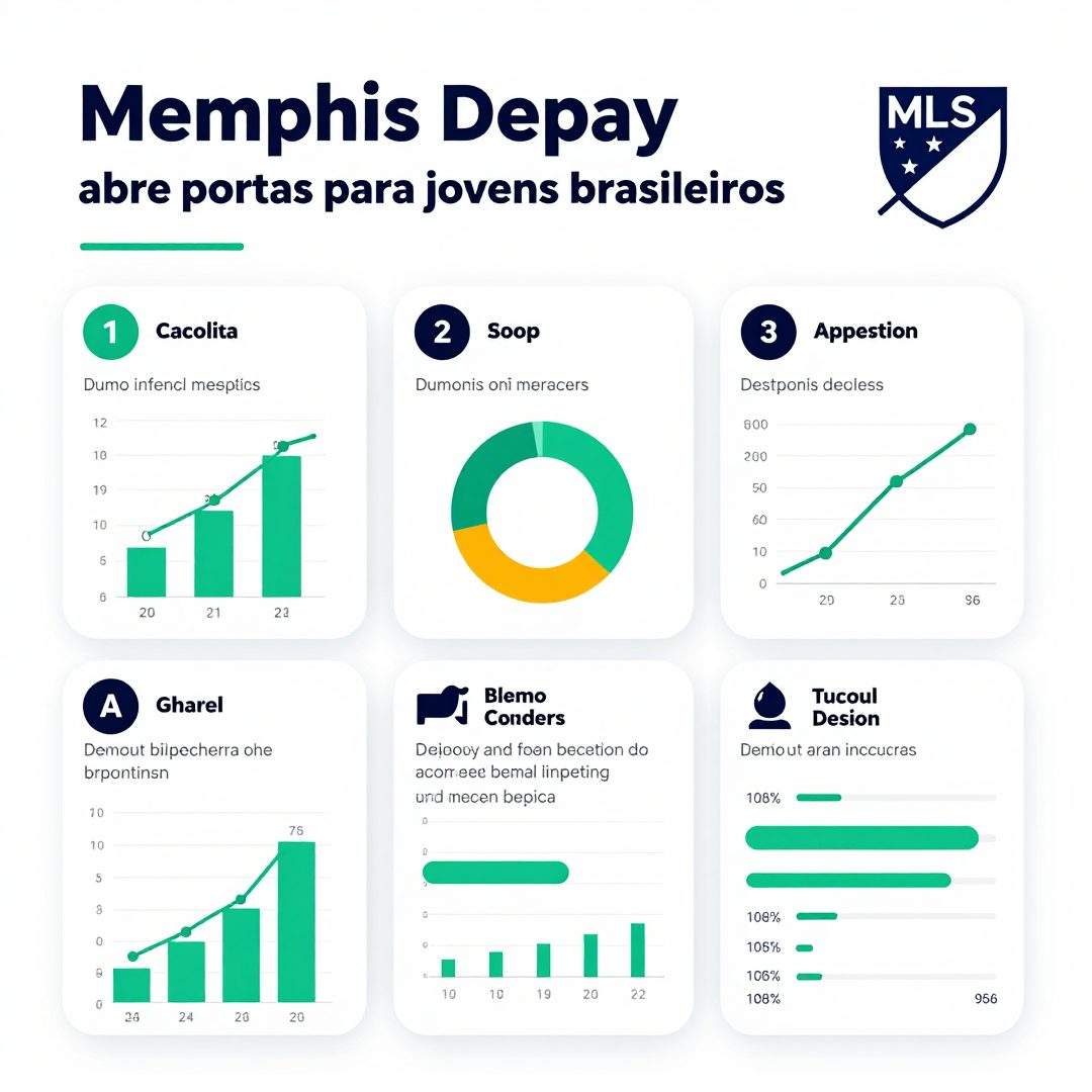 Infográfico - Memphis Depay rumo à MLS abre portas para jovens brasileiros conquistarem a liga norte-americana