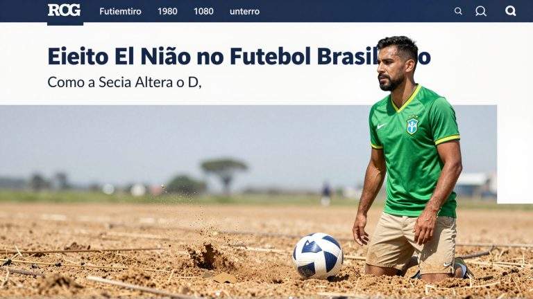 Efeito El Niño no Futebol Brasileiro: Como a Seca Altera o Desempenho e o Preparo Físico dos Jogadores
