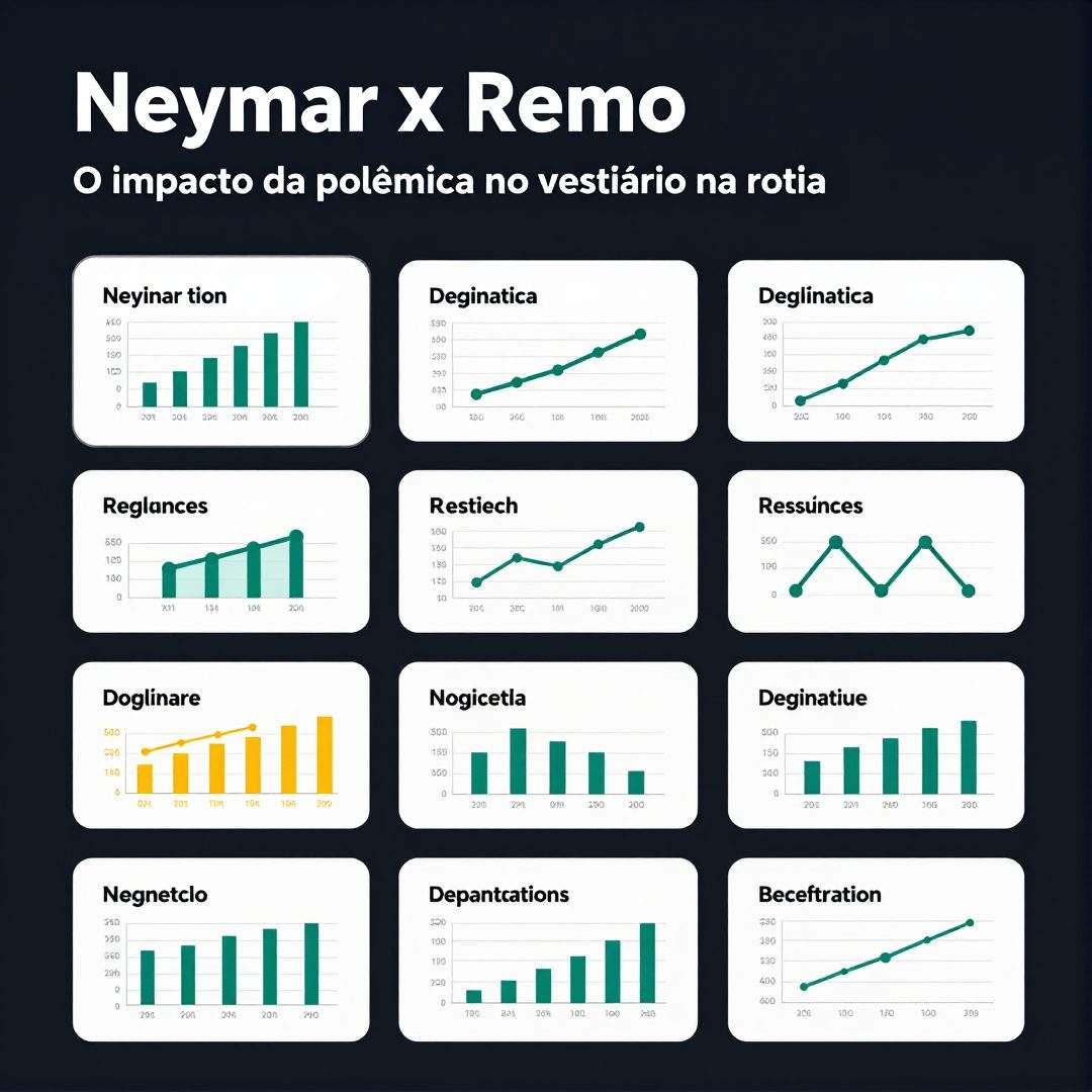 Infográfico - Neymar x Remo: O impacto da polêmica no vestiário na rotina do elenco e no mercado de transferências paraense