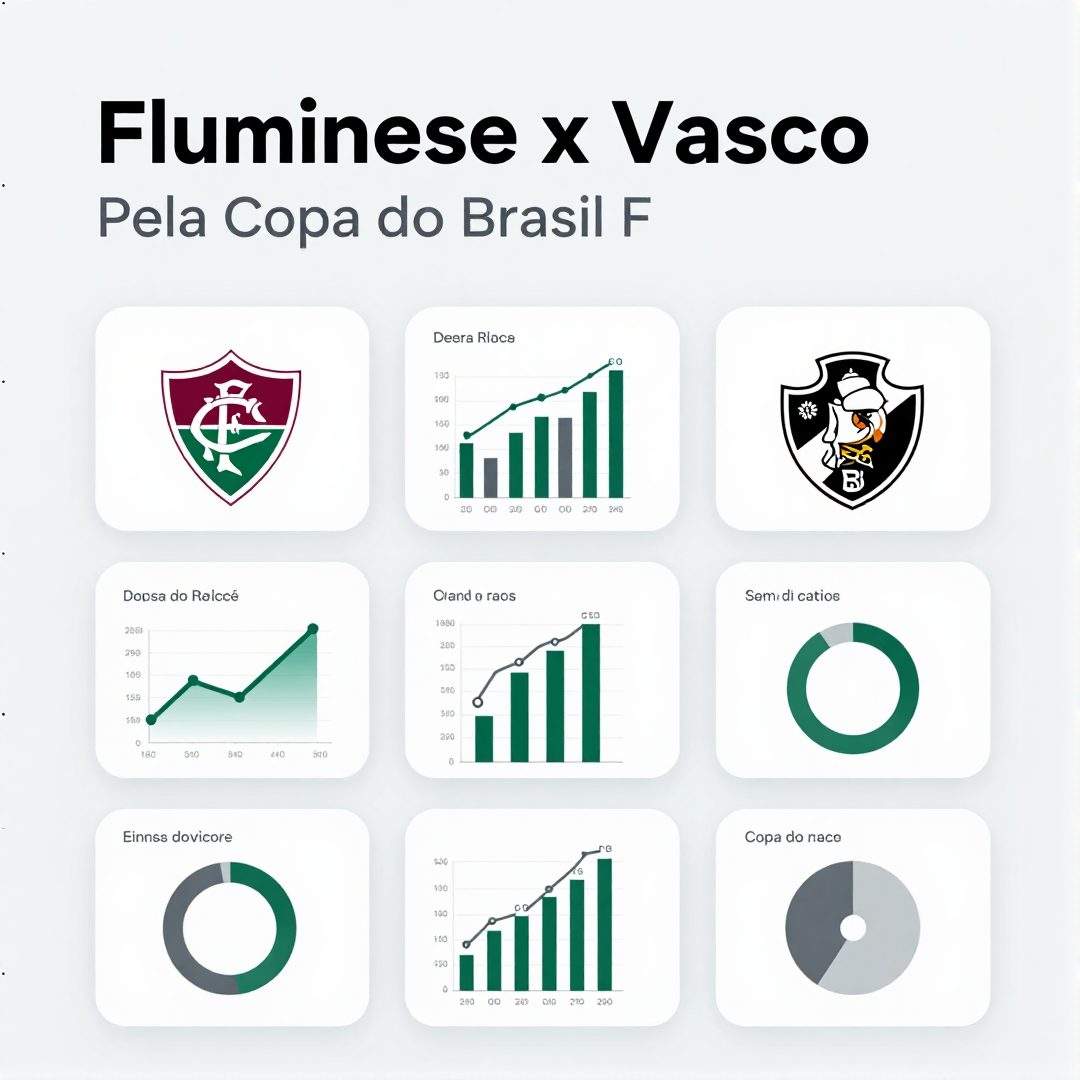Infográfico - Fluminense x Vasco pela Copa do Brasil: O Duelo que Move o Futebol Nacional e a Economia Local