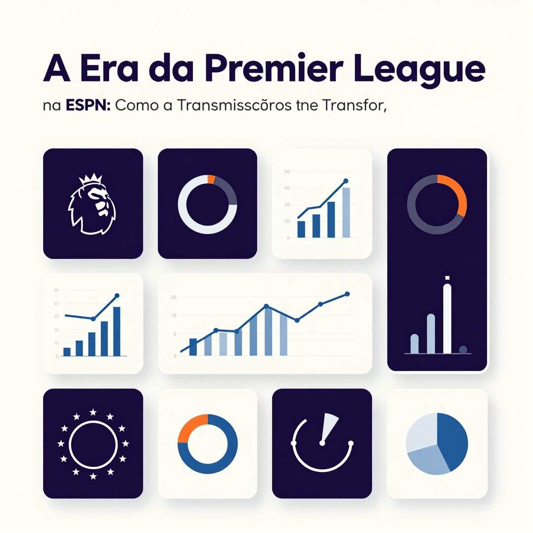 Infográfico - A Era da Premier League na ESPN: Como a Transmissão Transformou o Hábito dos Torcedores Brasileiros