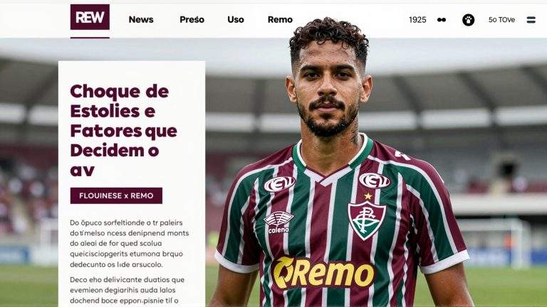 Fluminense x Remo: Choque de Estilos e Fatores que Decidem o Futuro dos Dois Clubes no Brasileirão