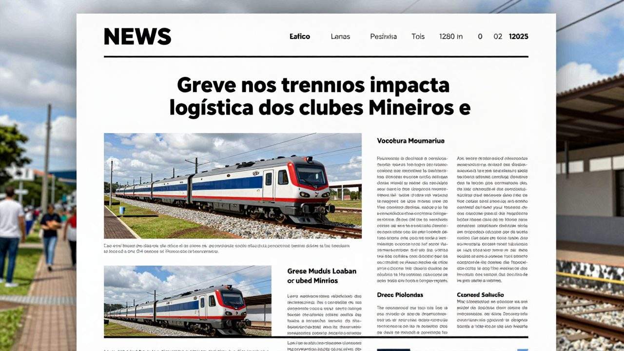 Greve nos trens impacta logística dos clubes mineiros e pode alterar cronograma das próximas rodadas