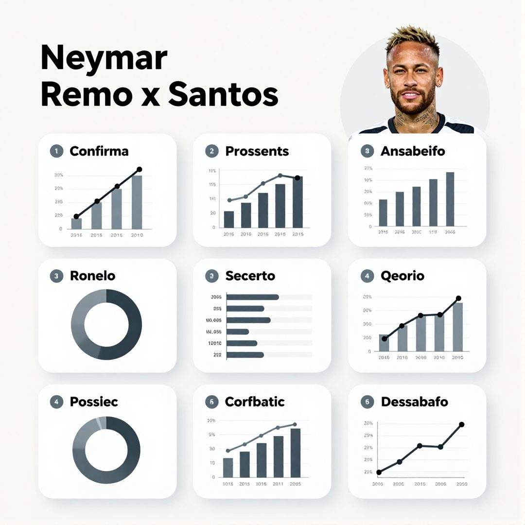 Infográfico - Neymar confirma presença em Remo x Santos e faz desabafo sobre a imprensa