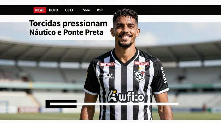 Torcidas pressionam Náutico e Ponte Preta em semana decisiva pela permanência na Série B