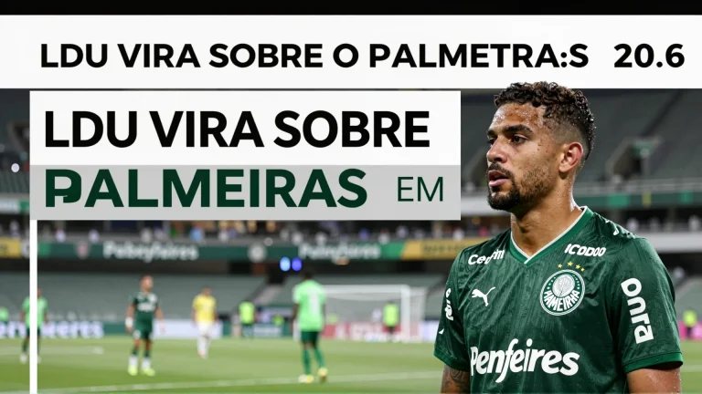 LDU Vira Sobre o Palmeiras em Penalties na Libertadores 2026