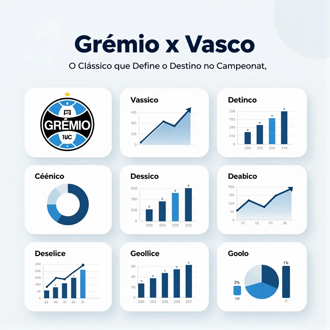 Infográfico - Grêmio x Vasco: O Clássico que Define o Destino no Campeonato Brasileiro de 2026