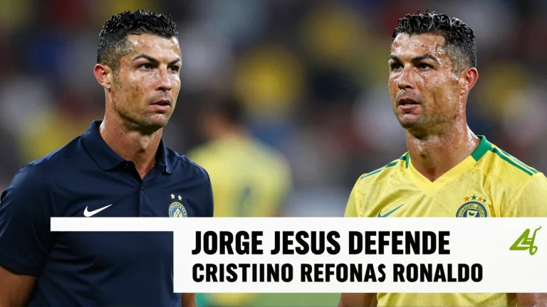 Jorge Jesus defende Cristiano Ronaldo na seleção: técnico diz que não haverá privilégios