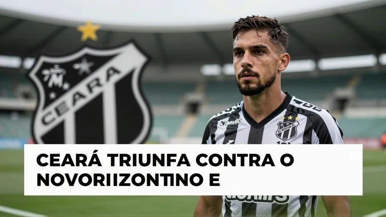 Ceará triunfa contra o Novorizontino e afasta-se do Z-4 da Série B