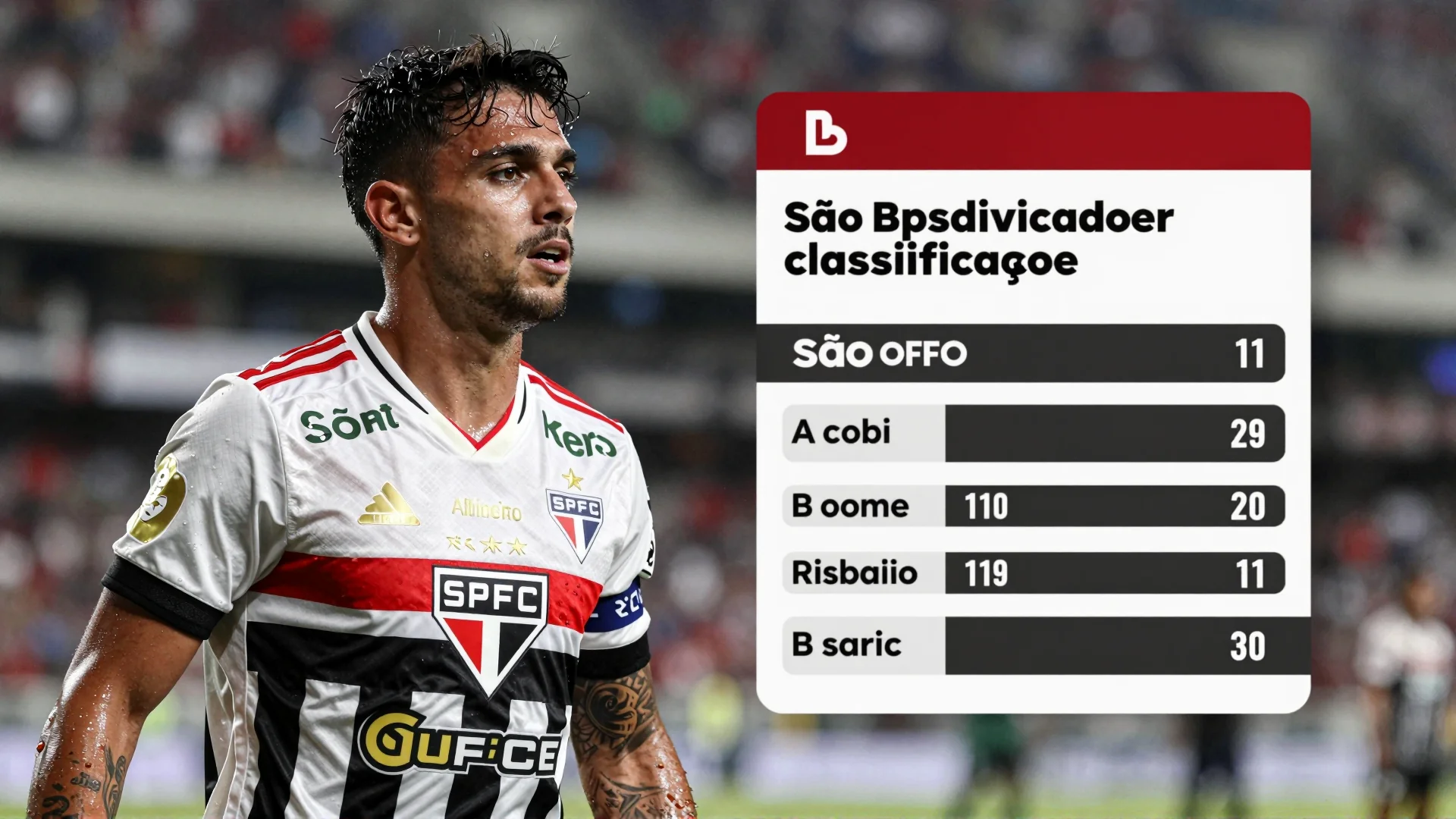 São Paulo contra Atlético Mineiro: o que as classificações mostram sobre a disputa pelo troféu nacional