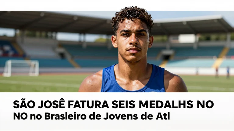 São José fatura seis medalhas no Brasileiro de Jovens de Atletismo Paralímpico e escreve história para o clube