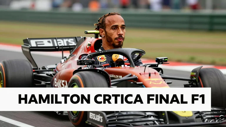 Hamilton critica final F1: piloto exige que temporada termine no Oriente Médio