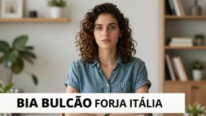 Bia Bulcão forja Itália: trajetória que abre vagas para novos talentos