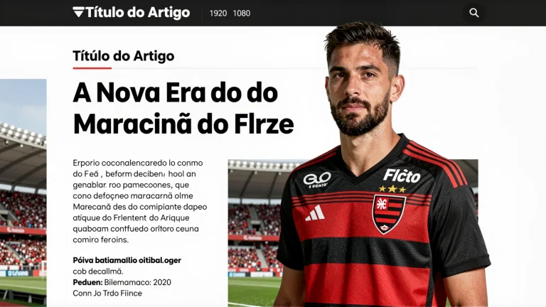 Título do Artigo: A Nova Era no Maracanã com o Ataque do Flamengo