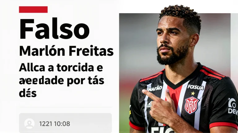 Falso: Marlón Freitas ataca a torcida e a verdade por trás de uma virada no Corinthians