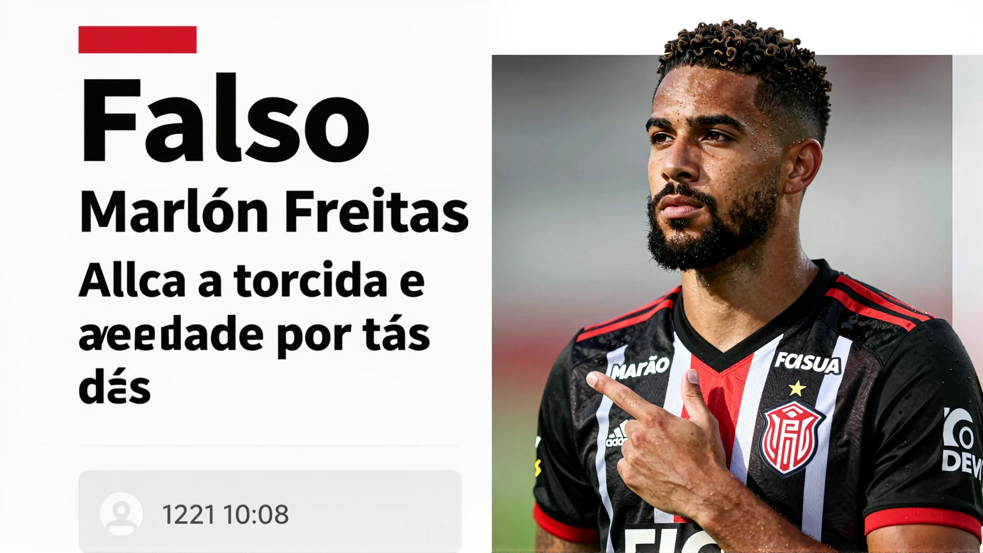 Falso: Marlón Freitas ataca a torcida e a verdade por trás de uma virada no Corinthians
