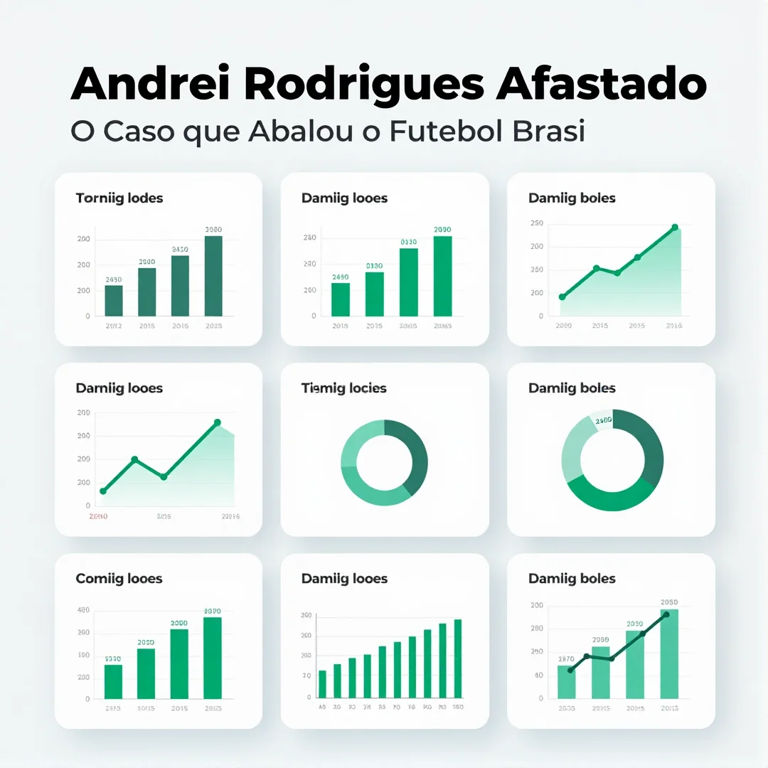 Infográfico - Andrei Rodrigues Afastado: O Caso que Abalou o Futebol Brasileiro e a Polícia Federal