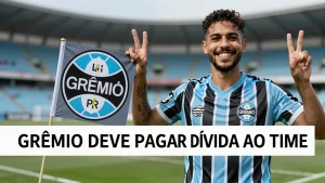 Grêmio deve pagar dívida ao time do PR: faixa de caloteiro vira marca em jogo da base