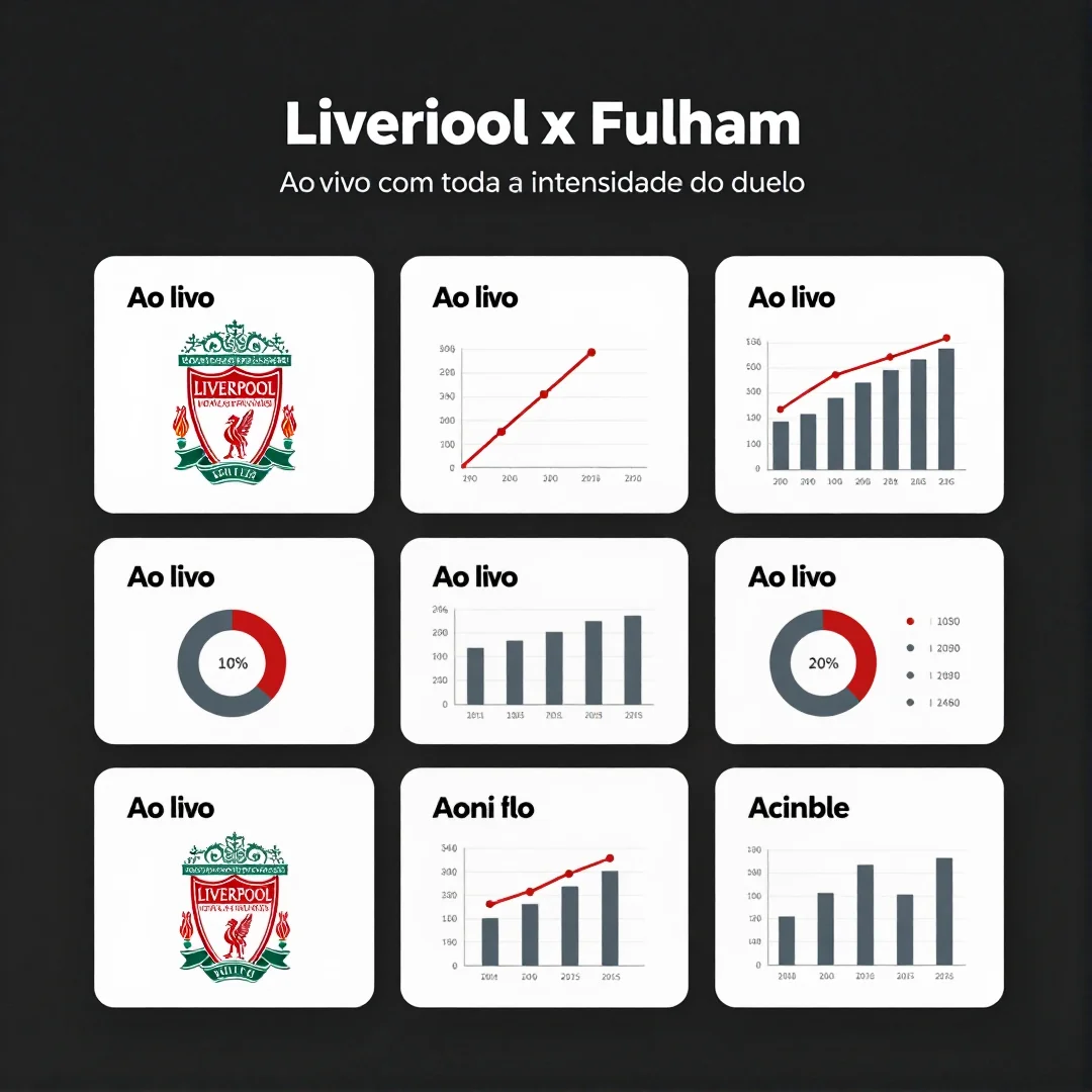 Infográfico - Liverpool x Fulham: Ao Vivo com toda a intensidade do duelo no Anfield