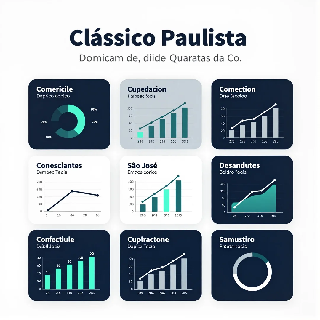 Infográfico - Clássico Paulista: Comercial x São José decide quartas da Copa